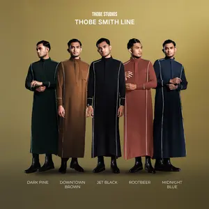 [THOBE SMITH LINE] Thobe Studios Thoub x Bysofni (Jubah / Gamis Pria Premium Slimfit) - UV Protection.