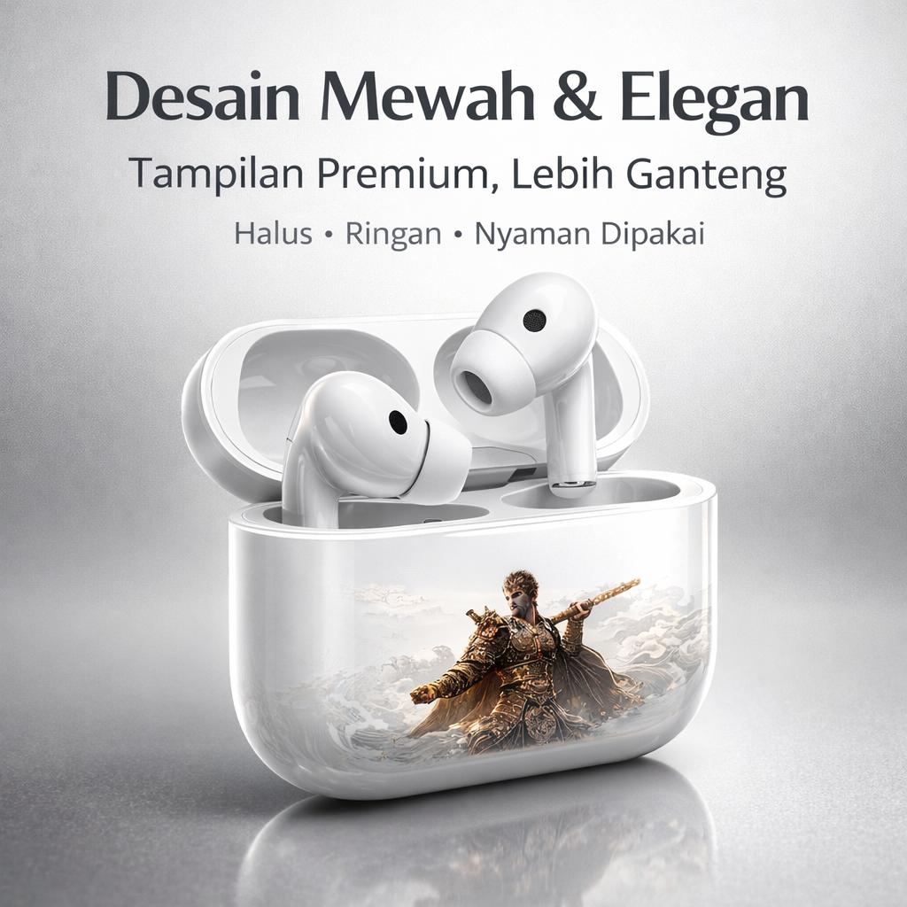 [COD] Black Myth Wukong jbl phantom CID60 TWS Bluetooth Wireless Headphones With Microphone Earbuds Type-C Tahan Air iPX5 ENC Noise Reduction  Cerdas Kontrol Sentuh untuk iPhone dan AndroidHeadset Earphone  Bluetooth-DIY