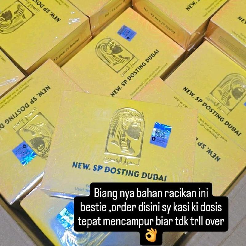 New SP Dubai Super Dosting Original kemasan terbaru 2024 grosir 5 box 1