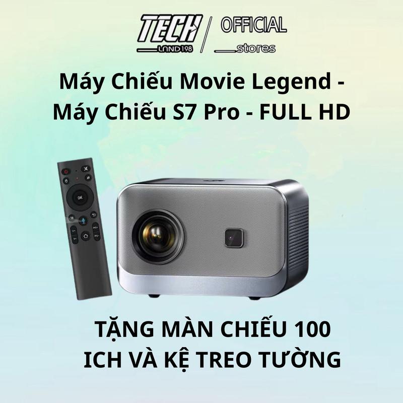  Máy Chiếu Phim Movie Legend S7 pro và S7 GEN 2 - HD Android 9.0 Full HD 