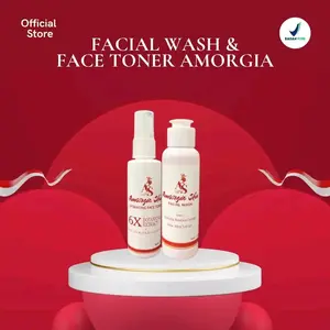 FACIAL WASH & FACE TONER AMORGIA SKIN