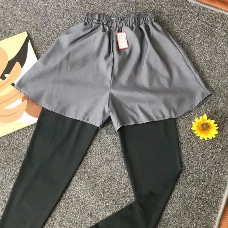Celana Legging Olahraga 2 in 1 [Menyatu] untuk Aktivitas Outdoor - Sport Pants