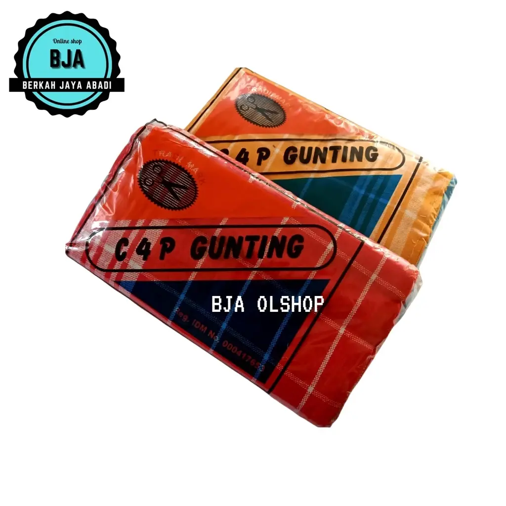 12 pcs serbet dapur warna  jumbo dan tebal cap gunting ukuran 55 cm x 55 cm