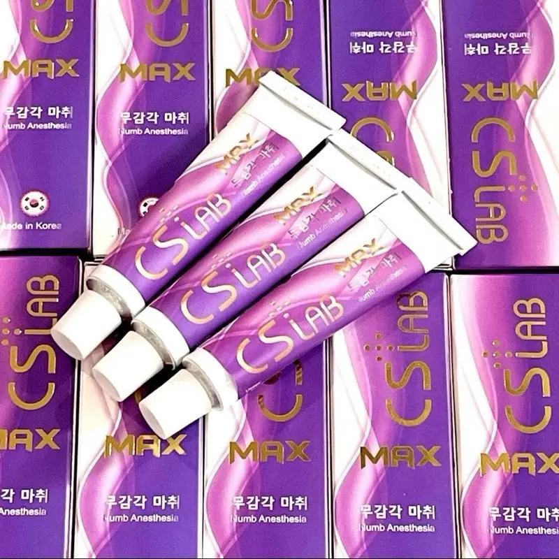 Kem Ủ Tê CsLab Max Tím 75% Chất Kem Đặc Mịn Siêu Tê Tuýp 10g Chính Hãng. 6