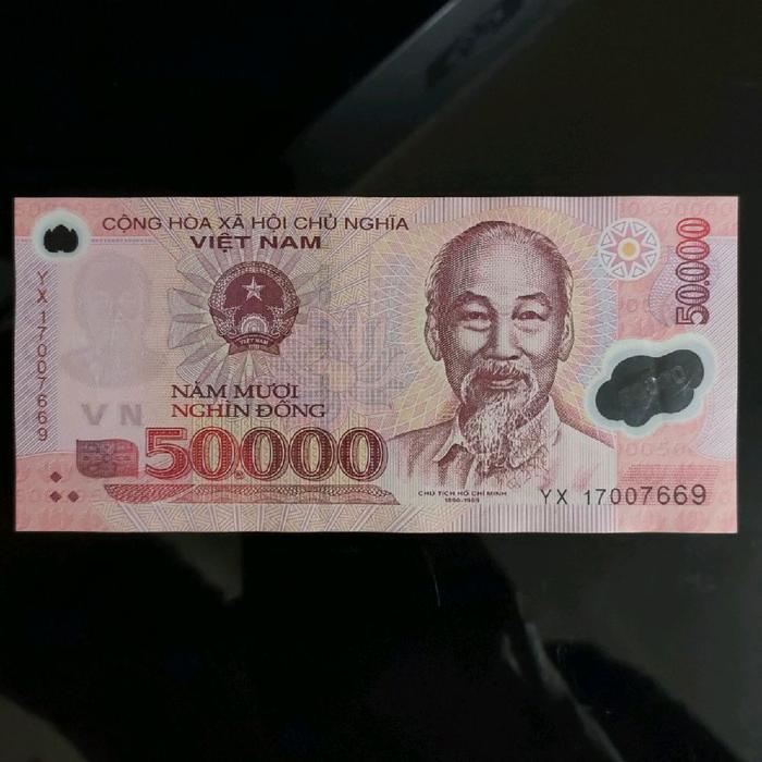 Gambar Vietnam 50.000 Dong 2017 Polymer, Ho Chi Minh dari Argya Collections Kota Tangerang Selatan Tokopedia