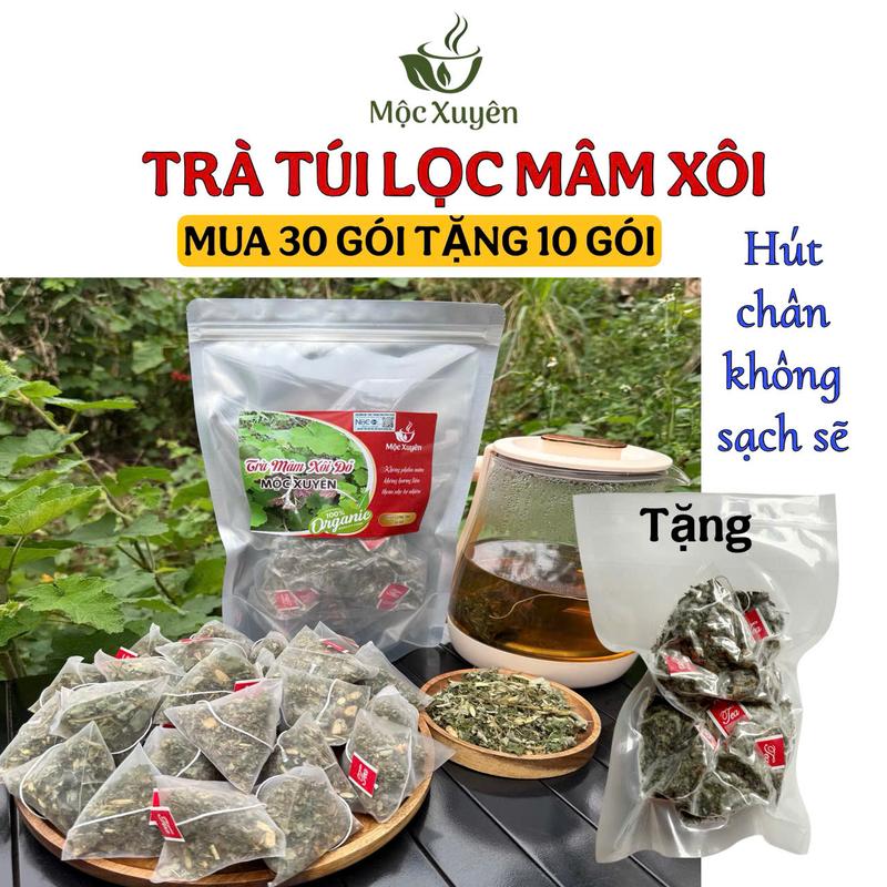 30 Túi Lọc Tặng 10 túi lọc nguyên chất Trà Túi Lọc Mâm xôi tam giác