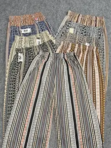 PAKET HEMAT ISI 2 PCS Celana Kulot Hommy Motif HYGET Bahan HYGET Premium Adem Ringan Allsize Fit Smp XL Pinggang Karet Lentur Full Panjang 100 cm Cocok untuk OOTD Santai