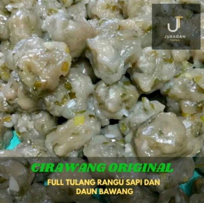 Cirawit Cirawang Baso Aci Tulang Rangu Sapi Kemasan Vacum Isi 20 Pcs 1