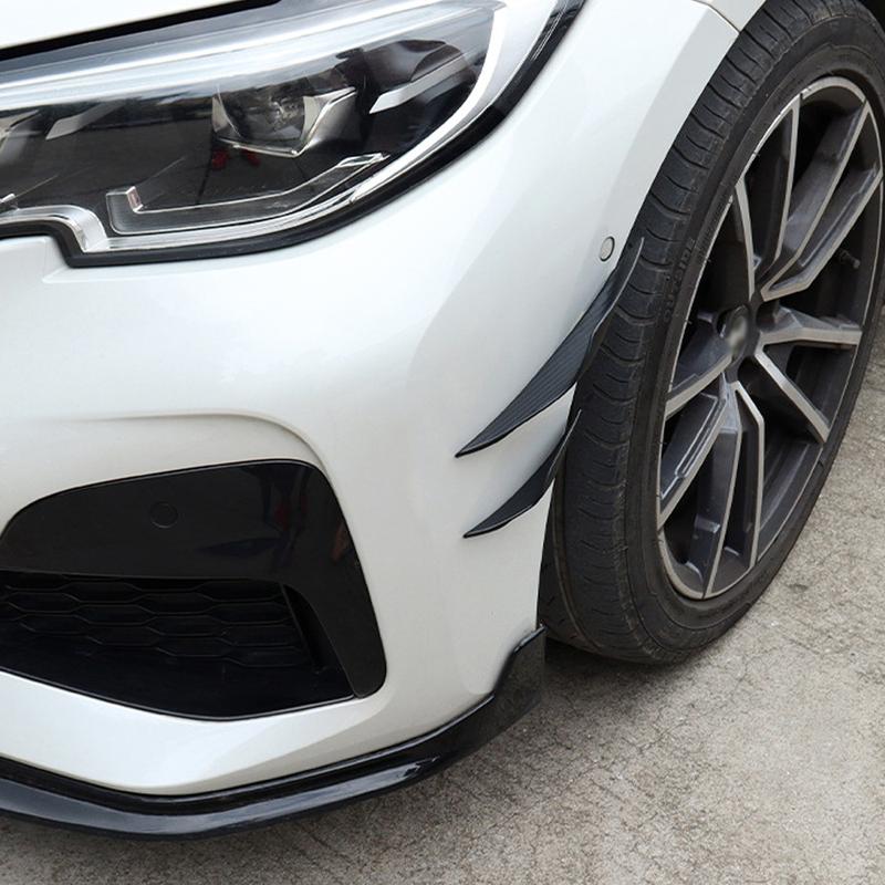 Product Introduction of Universal Car Spoiler Canards Kit Auto Front Bumper Lip Splitter Valence Stickers Body Anti-Collision Diffuser Exterior Soft Rubber Decorative Accessories 27
