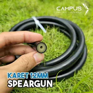 Karet Speargun 12mm Hitam Spearfishing Rubbee Best Quality - Air