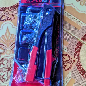 JLD Tang Rivet/9.5inch Tang paku rivet/40pcs mata 2.4-4.8mm/Hand Riveter Alat paku rivet paku ripet JLD Tool