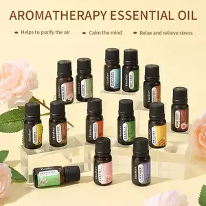 Essential Oil Aromatherapy Diffuser 10ml Jenis Aroma Minyak Aromatherapy Pengharum Ruangan Premium 100% Natural Untuk Menenangkan Pikiran Dan Mengurangi Stres