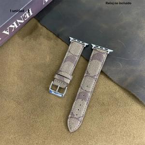Correa de reloj de moda (solo correa), 1 correa de reemplazo para hombres y mujeres, accesorios compatibles con Apple Watch Series