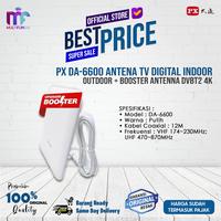 Gambar PX DA-6600 Antena TV Digital Indoor Outdoor + Booster Antenna DVBT2 4K dari Multifungsi Online Kota Administrasi Jakarta Pusat 1 Tokopedia