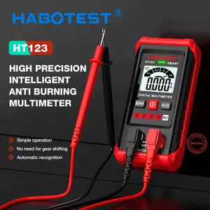 HABOTEST HT123 600V Digital Multi Meter AC DC 4000 Count SMART MULTITESTER BESAR DIGITAL MULTITESTER