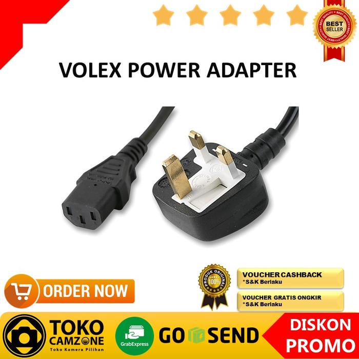 Jual VOLEX POWER ADAPTER ORIGINAL FOR CAMERA - Jakarta Selatan ...