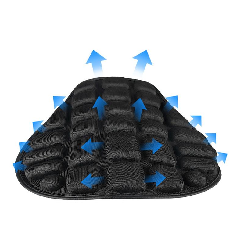 Product Introduction of Xe Máy 3D Ghế Pad 3D Đa Năng Hấp Thụ Sốc Yên Xe Miếng Lót Thoải Mái Thoải Mái Thoáng Khí Gối Cho Lưu Diễn Đi Xe 14