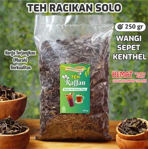 TEH RAFFAN Kemasan 250 gram (1/4 Kg) TEH RACIKAN SOLO - Teh Racik Solo - Teh kiloan  - Wangi Sepet Kentel