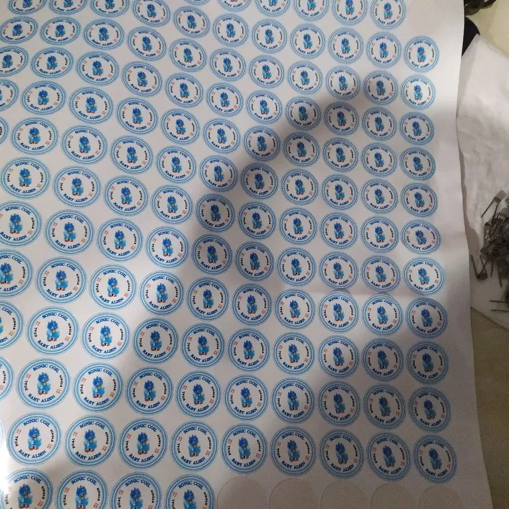 Stiker Pin 3mm grade A model bulat harga untuk 2 pieses bergaransi