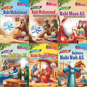 Paket 6 PCS Buku Cerita Islami ULUL AZMI