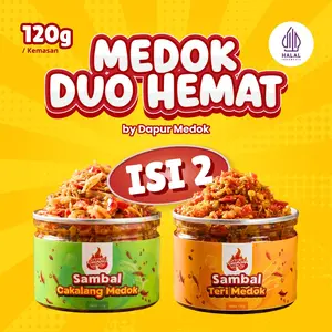 Dapur Medok - DUO HEMAT Sambal Lauk Pilihan