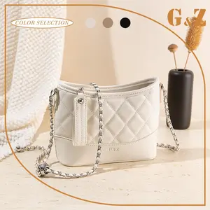 【G&Z】Velora - Tas Selempang Wanita Kulit PU Premium Tali Rantai Bisa Di atur / SlingBag / ShoulderBag Premium