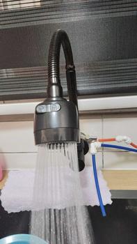 Product Review of BOOMBANG SUS304 Stainless Steel Kitchen Sink Faucet 2 Mode Shower Style/Bubbler Style 360° Swivel Spout Kitchen Faucet Flexible from E**a K**a 1