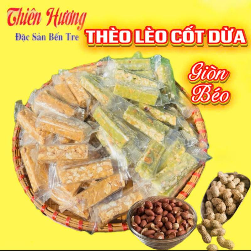 Kẹo Thèo Lèo Đậu Phộng Cốt Dừa Mix - Thức Ăn Vặt Candy  Food
