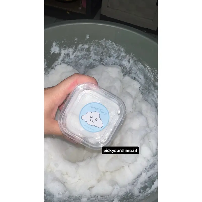 baby cloud slime lucu berjaring 0