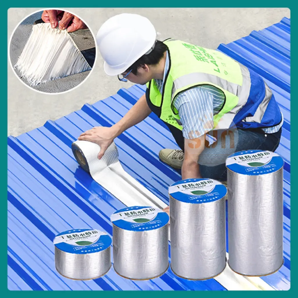 lakban seng aluminium foil waterproof anti bocor lakban seng super kuat