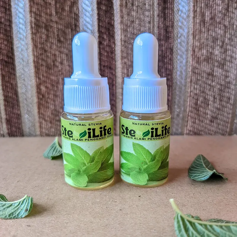 Stevilife sweetener stevia tetes murni cair tanpa campuran, pengganti gula pemanis nol kalori 2