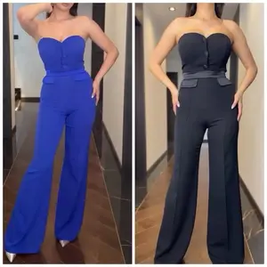 TISANY TUBE JUMPSUIT/JUMPSUIT KEMBAN CEPANA PANJANG KULOT/BAJU FASHION CEWEK MODIS Wanita Dewasa