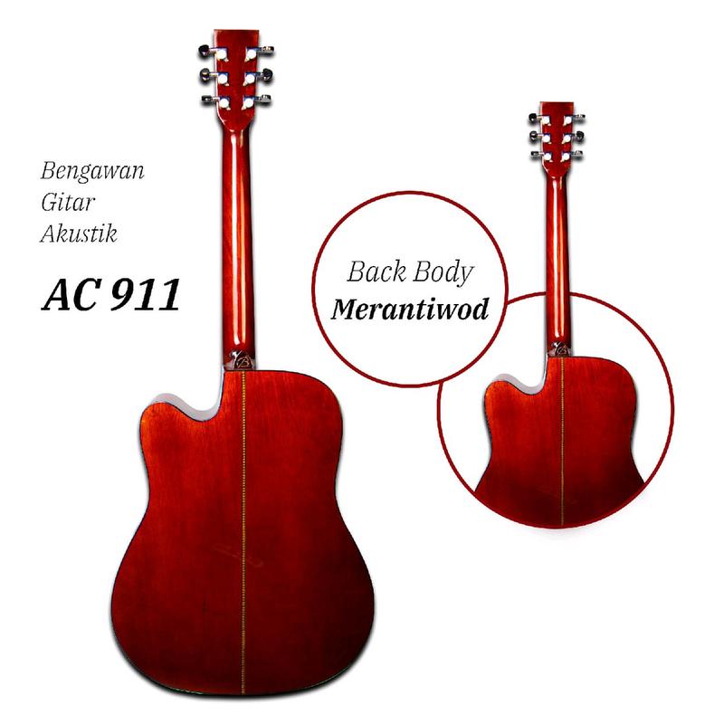 Bengawan Gitar AC 911 Akustik Elektrik 4