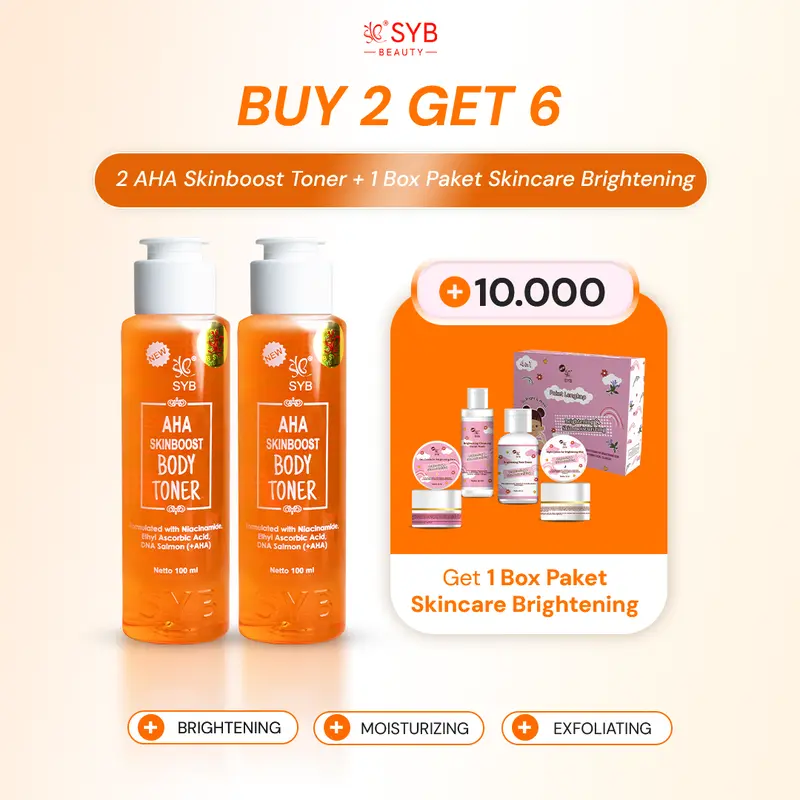 NEW SYB AHA SKINBOOST BODY TONER 100 ML 2
