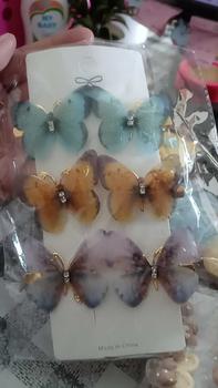 Product Review of TD - JEPITAN RAMBUT ANAK SET 6PCS MODEL KUPU KUPU KOREAN STYLE KAWAI/ JEPIT AKSESORIS RAMBUT ANAK BUTTERFLY from J**a 0
