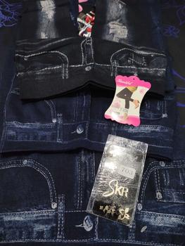 Product Review of Legging 7/8 ripped jeans/Legging fhashio/legging wanita Celana Nyaman from M**z 2