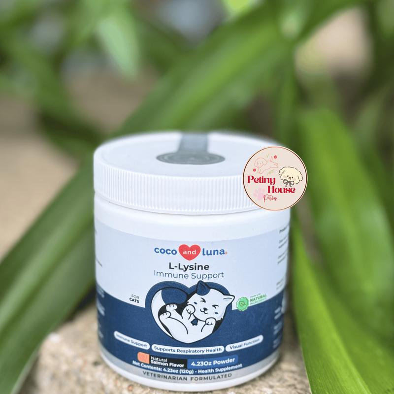 (Selected Brand) Bột Dinh Dưỡng Tăng Đề Kháng Hỗ Trợ Hô Hấp Cho Mèo By Coco&Luna Immune Support for Cats