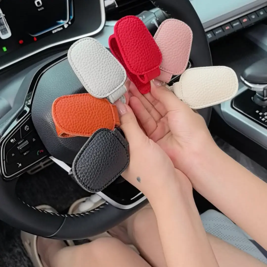 Car glasses clip multifunctional car sunshade storage clip glasses holder car sunglasses clip interior supplies