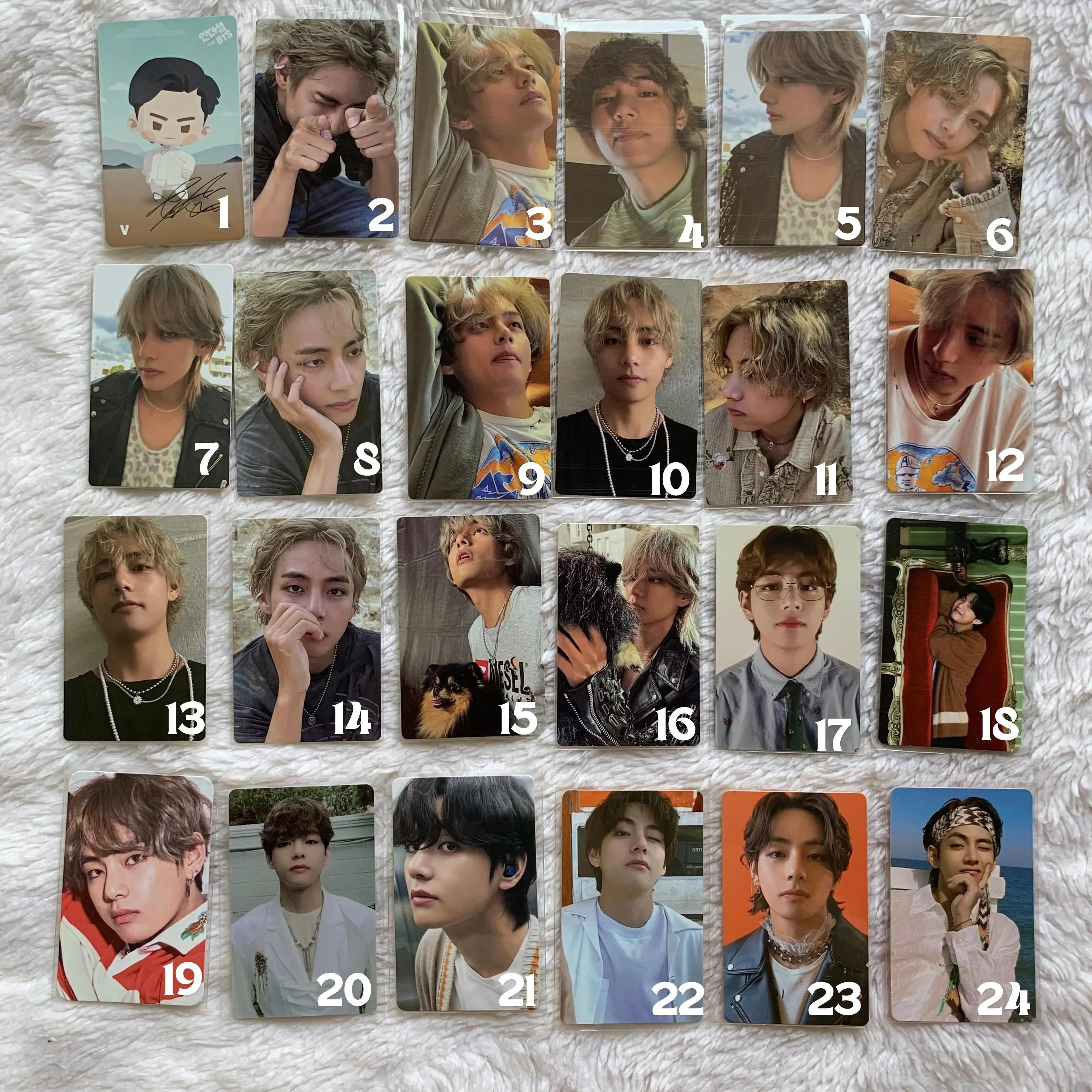 [Ready Stock] OFFICIAL PHOTOCARD BTS V KIM TAEHYUNG PC