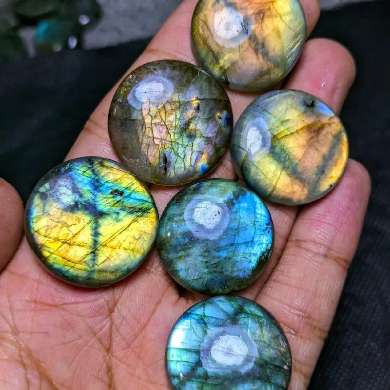 Batu Crystal Labradorite 100% Natural Produk - Model Terbaru 1