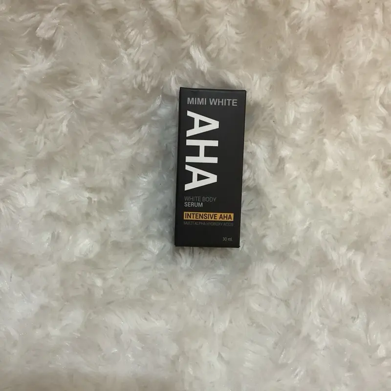 READY STOCK AHA BODY SERUM / AHA FACIAL MASK ORIGINAL THAILAND 3