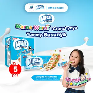 Milkita Milky Bar Snack Susu Asli - 1 Box (isi 5 Pcs)
