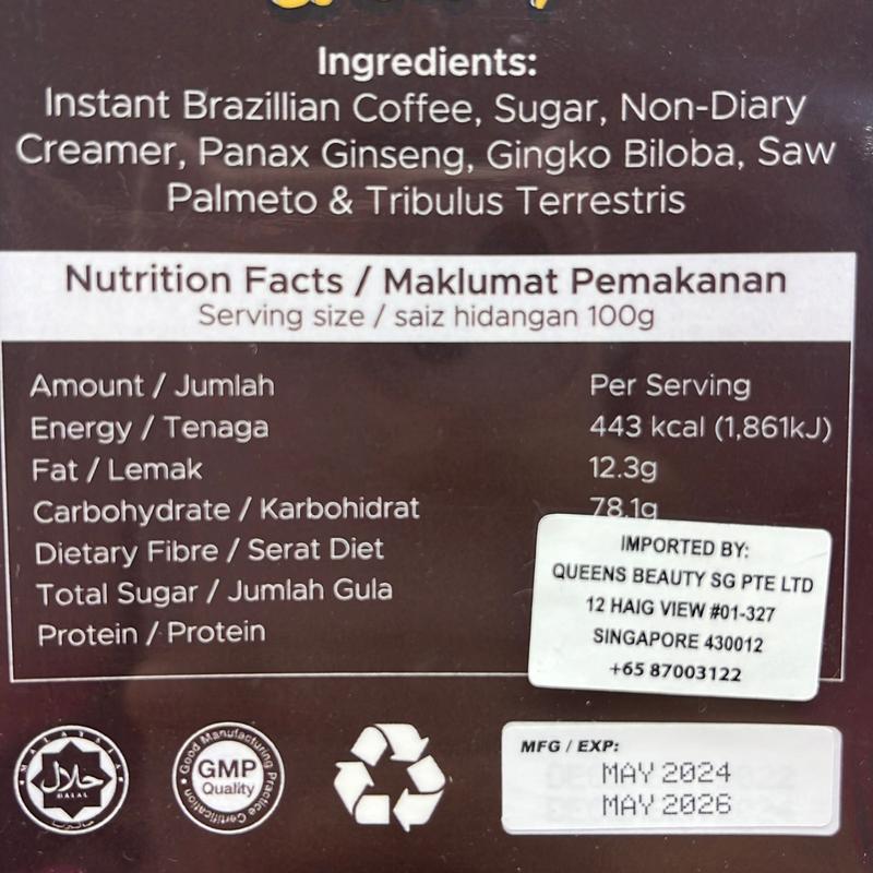 Coffee Premium for man energy 2