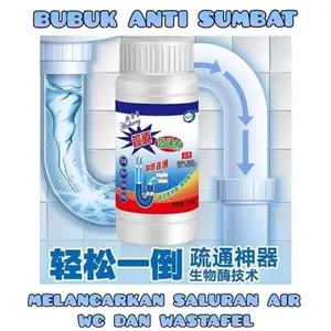 [ ORIGINAL ] WILD TORNADO Anti Mampet Pembersih Saluran Pipa Air Toilet WC Solusi Wastafel Dapur Sumbat Dan Buntu