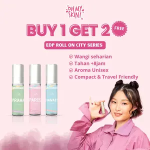 【BUY 1 GET 2 FREE】3 PCS OHMYSKIN! EDP Eau De Parfume Roll On Parfume Inspired ukuran 6 ml
