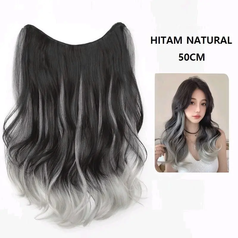 hairclip curly ombre hairclip lurus ombre hair clip ombre keriting hair clip ombre lurua 0