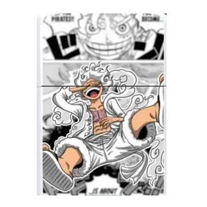 Aksesoris pematik elektrik motif gambar karakter unik (uv print)