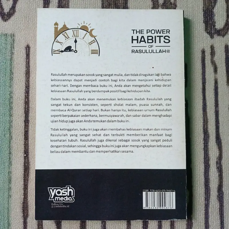 buku best seller THE POWER HABITS OF RASULULLAH : UMMI DILLA 1