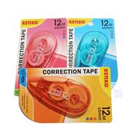 Gambar Mini Correction Tape Kenko CT Tipex Pita Koreksi Penghapus Pulpen Kertas Alat Tulis ATK Sekolah Kantor - Kenko CT-909MR dari jendelabook Kab. Klaten 4 Tokopedia