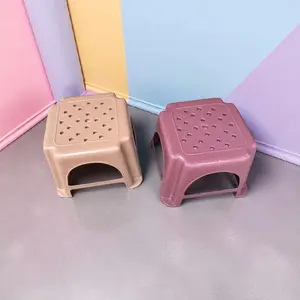 Kursi Pendek Plastik Kursi Lantai Kecil Tebal Kuat